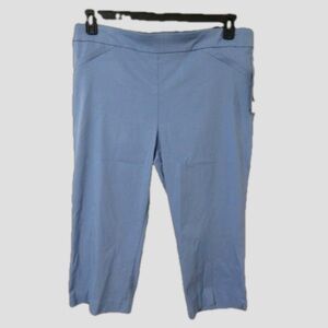 Briggs Heather Blue Capri size 24W NWT